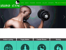 Tablet Screenshot of eurogym.in