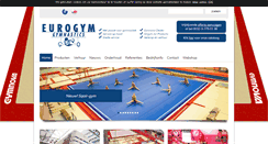 Desktop Screenshot of eurogym.be