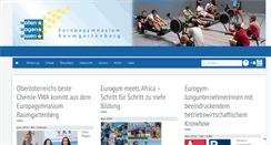 Desktop Screenshot of eurogym.info
