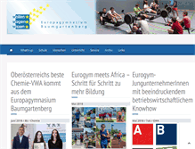 Tablet Screenshot of eurogym.info